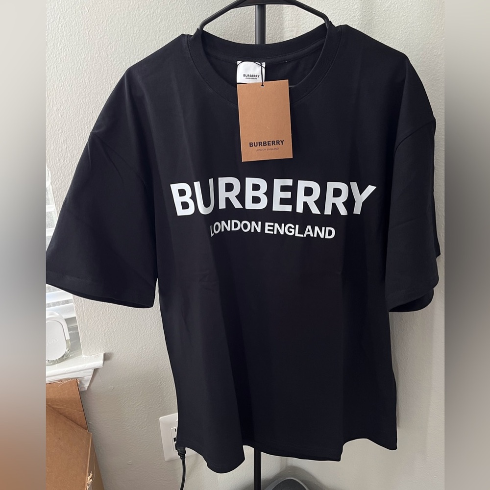 Burberry Logo black T-Shirt XXL